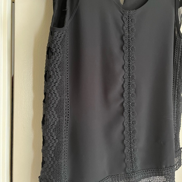 Black sleeveless blouse - size L - Picture 3 of 8